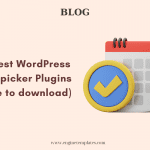 wordpress datepicker plugin