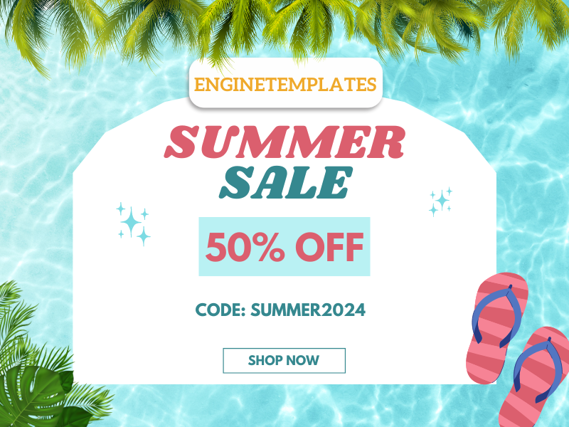 Enginetemplates Summer Sale