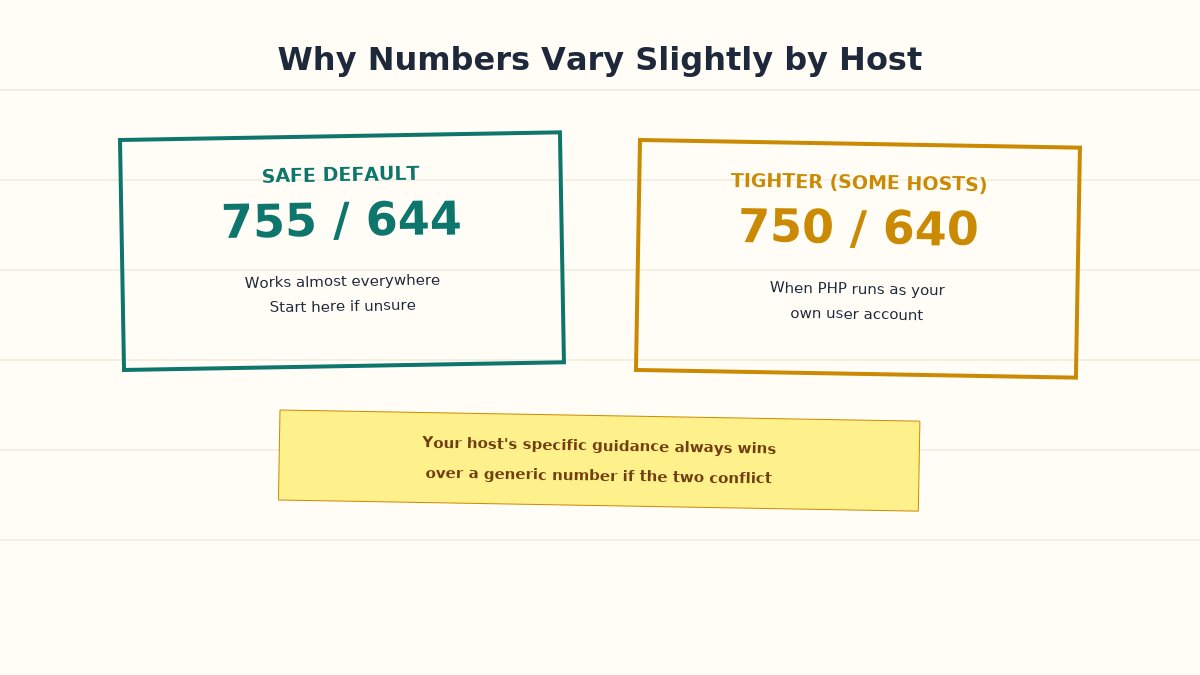 server variation note