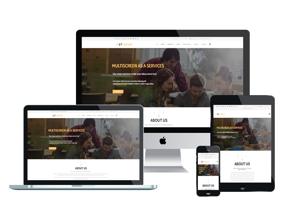 et wevo free responsive joomla template