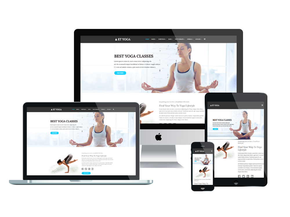 et yoga free responsive joomla template