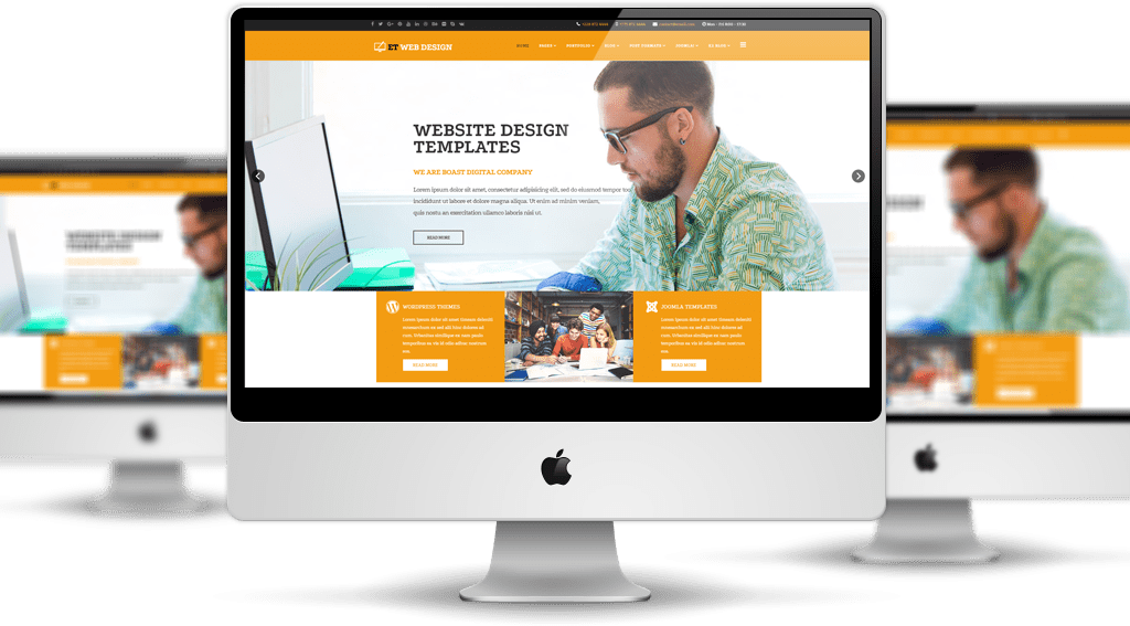 Download ET Web Design - Free Responsive Web Design Joomla! template