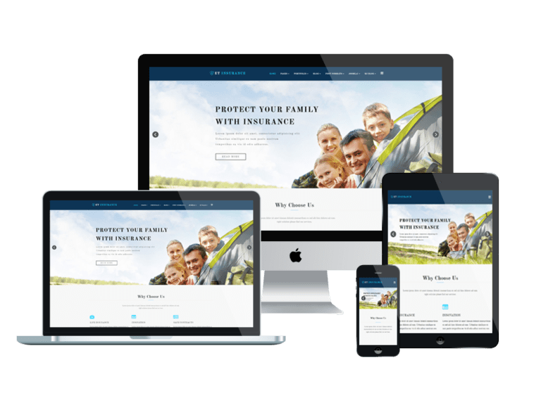 Et insurance free responsive insurance joomla template