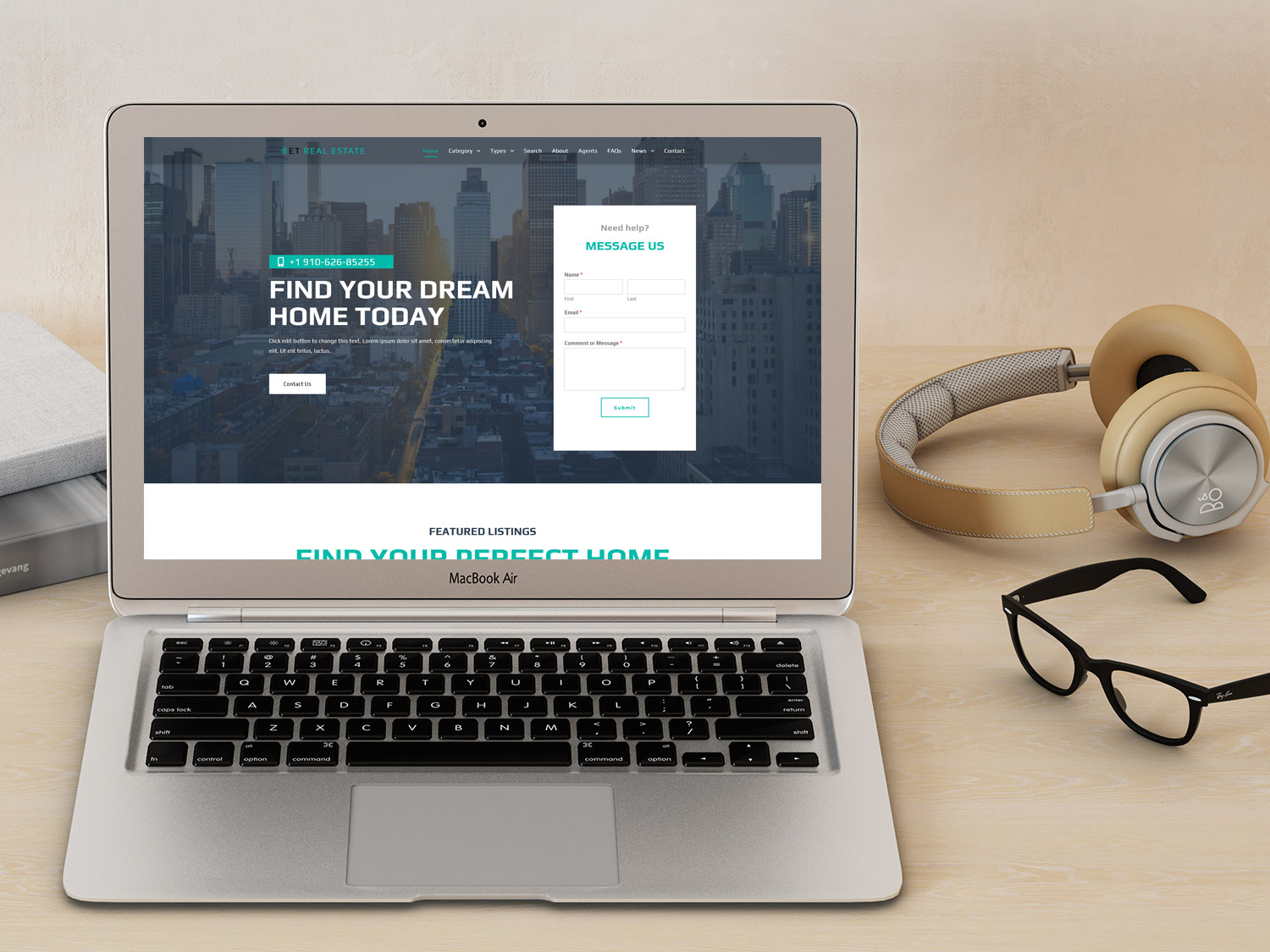 Et-Real-Estate-Free-Responsive-Wordpress-Theme