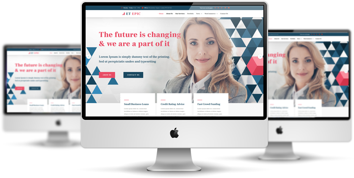 ET Epic – Free Responsive Corporation / Business Joomla! Templates