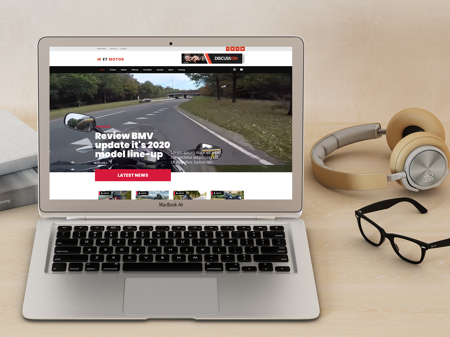 Et Motor Free Responsive Elementor Wordpress Theme