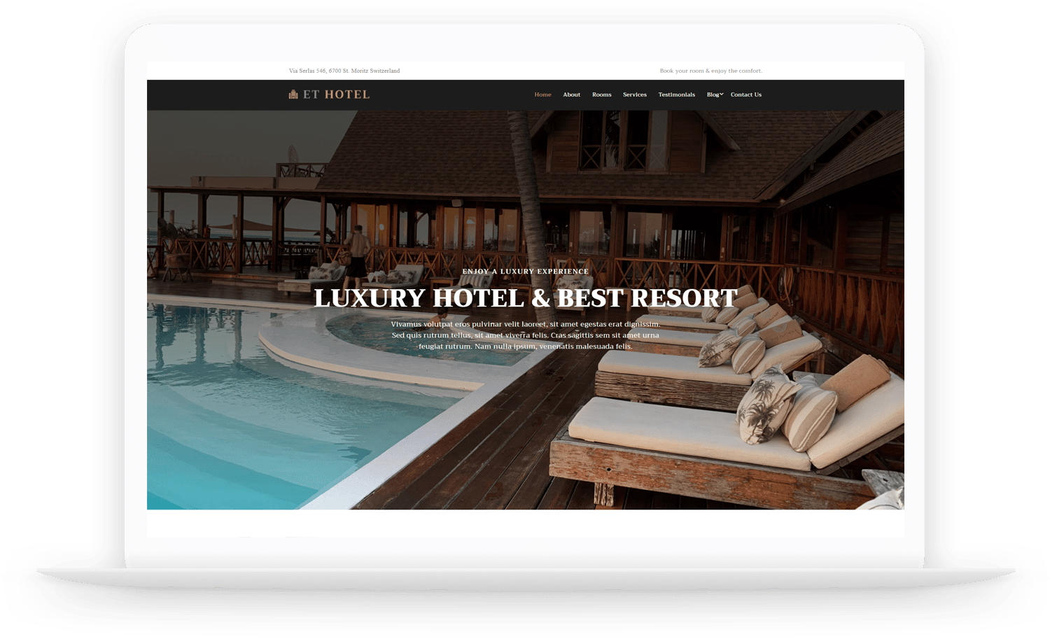 et-hotel-free-wordpress-theme-elementor