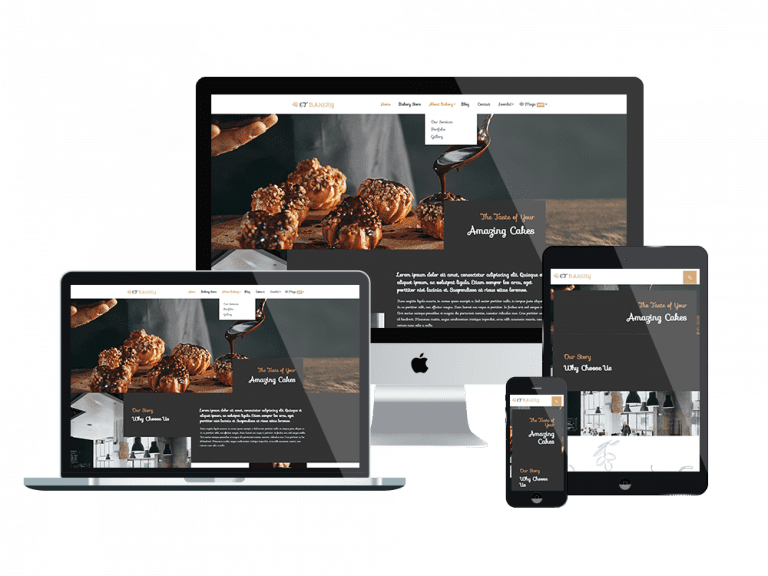 ET Bakery – Free Responsive Bakery Website Templates