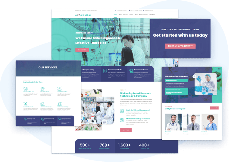 Et-Chemical-Wordpress-Theme