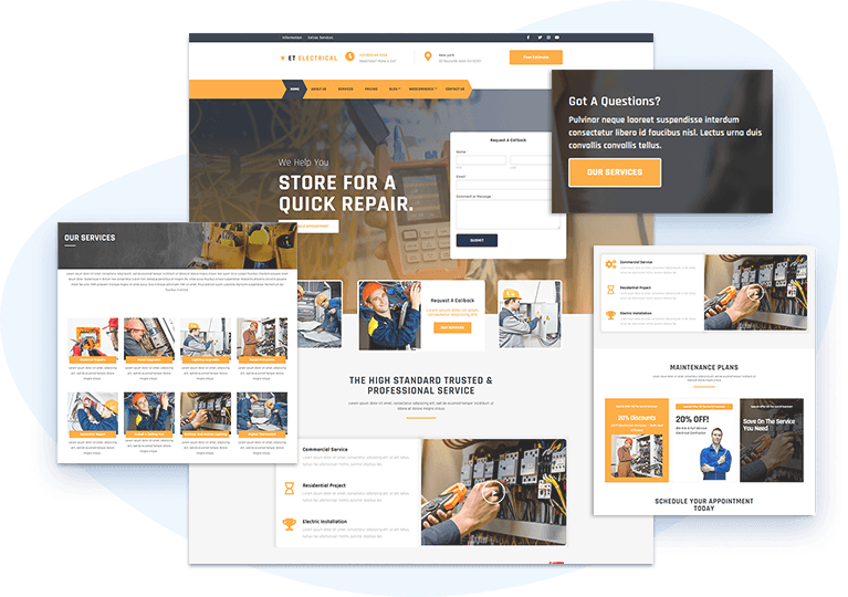 Et Electrical Wordpress Theme