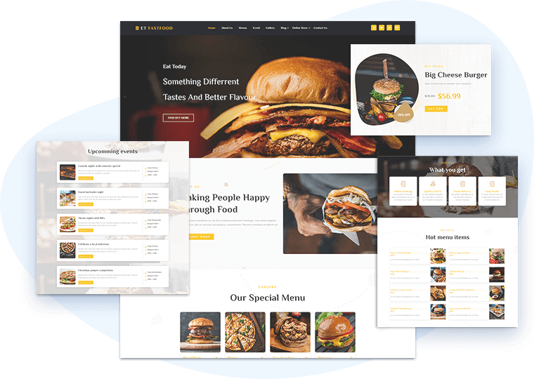 Et Fastfood Free Wordpress Theme