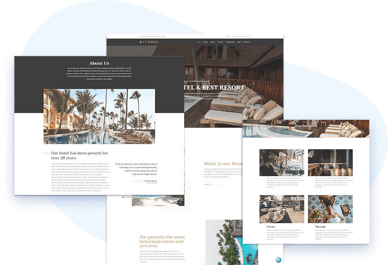 Et Hotel Free Wordpress Theme Elementor