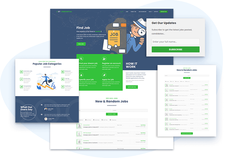 Et Jobportal Free Wordpress Theme