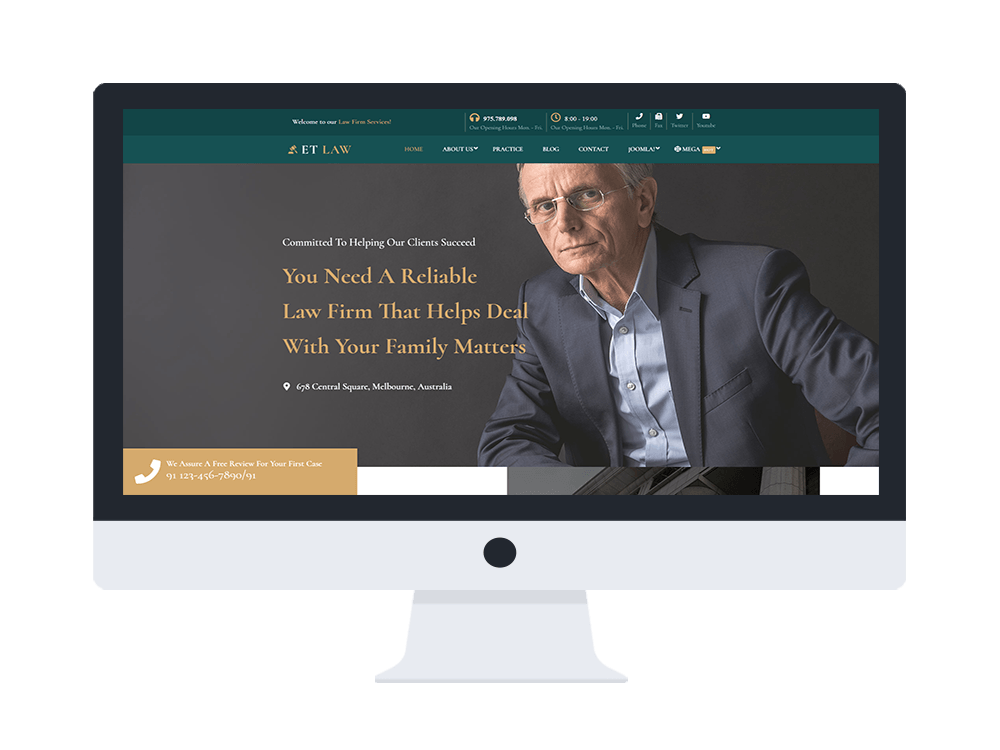 Et-Law-Free-Joomla-Template