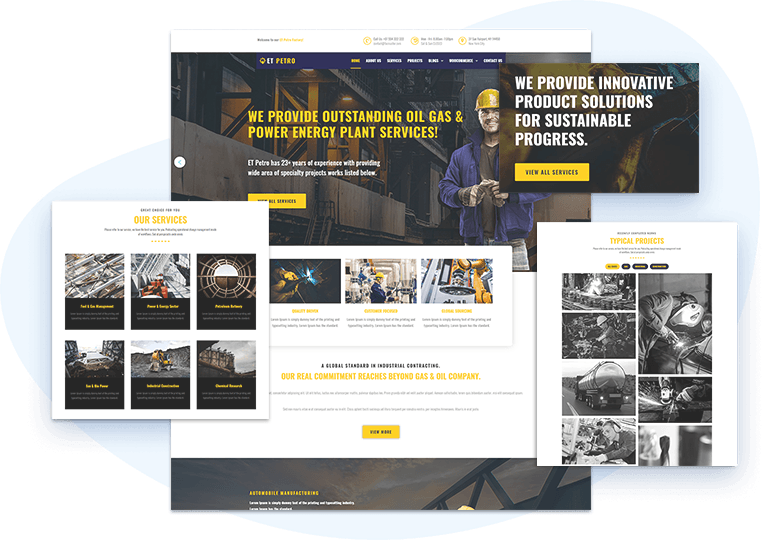 Et-Petro-Free-Wordpress-Theme