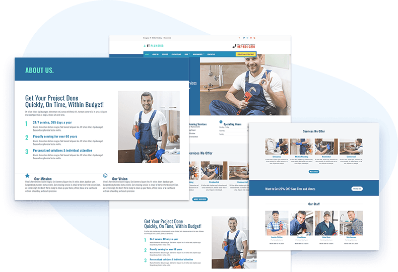 et-plumbing-free-wordpress-theme-elementor