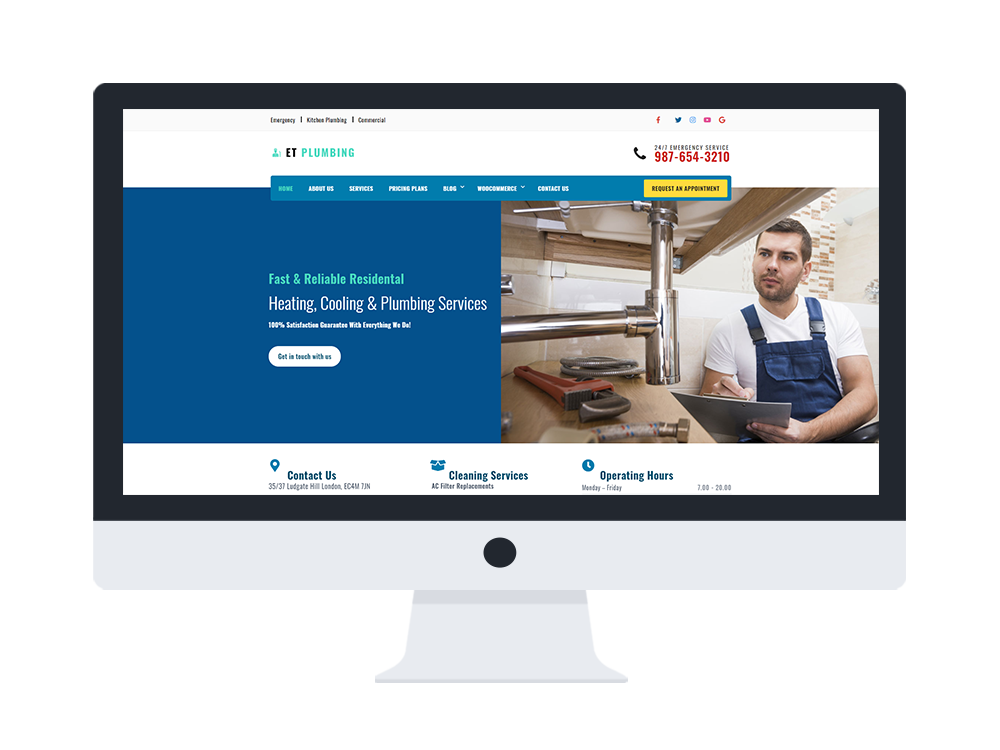 Et-Plumbing-Wordpress-Theme