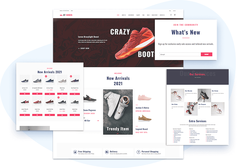 Et-Shoes-Free-Wordpress-Theme