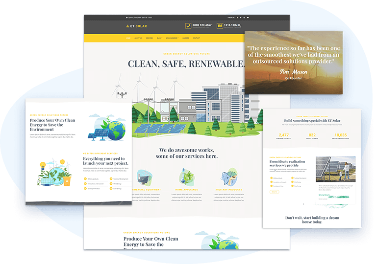 Et-Solar-Free-Wordpress-Theme