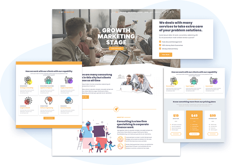 ET Start Up – Free Responsive Joomla Business Plan theme - Engine Templates