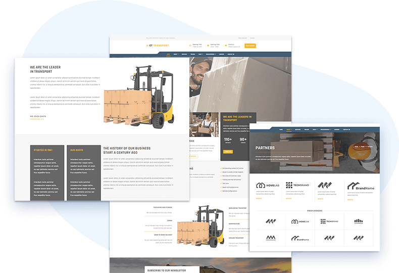 Et-Transport-Free-Wordpress-Theme-Elementor