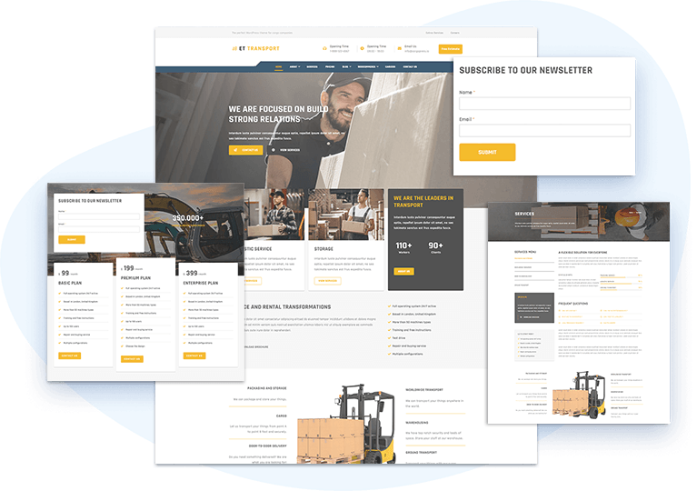 Et-Transport-Free-Wordpress-Theme