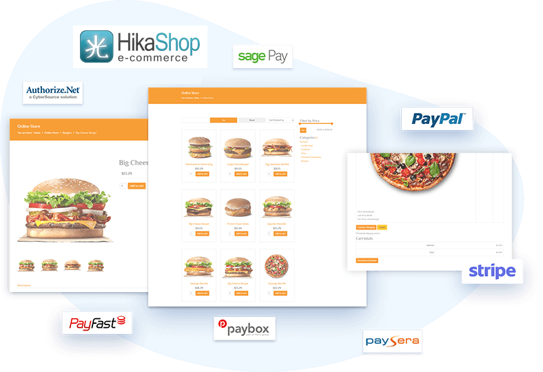 Et Fastfood Free Joomla