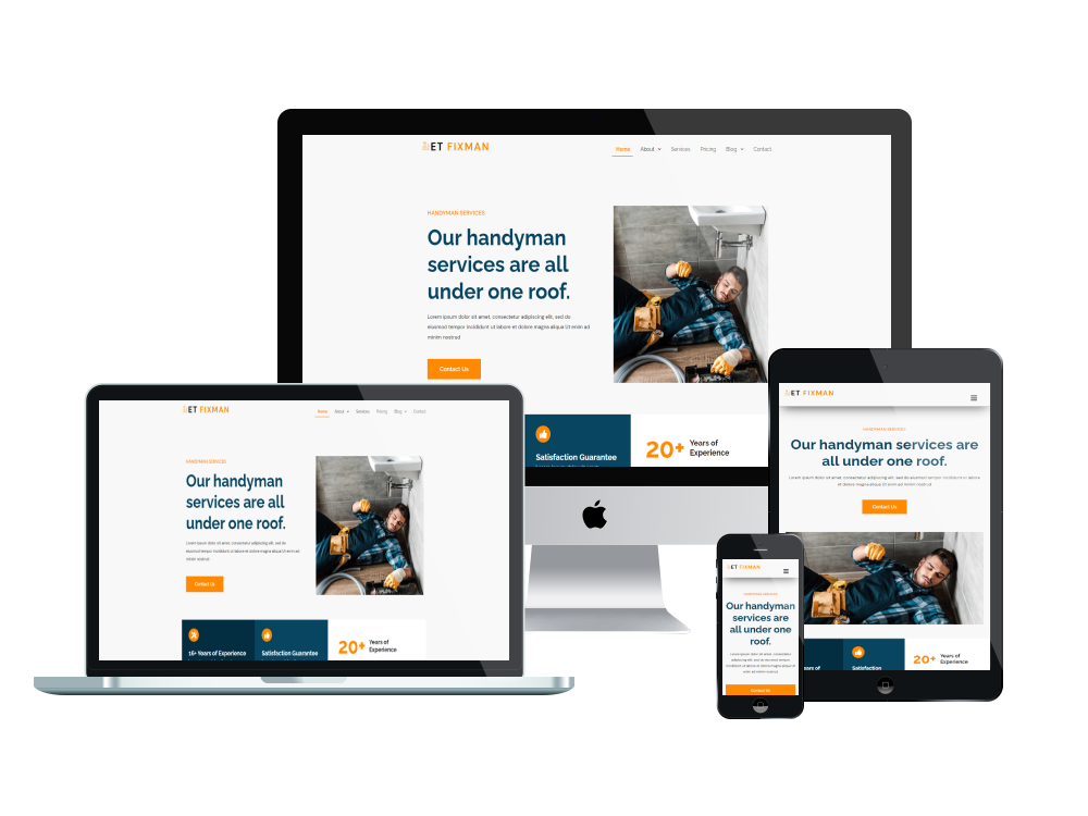 Et Fixman Responsive Mockup