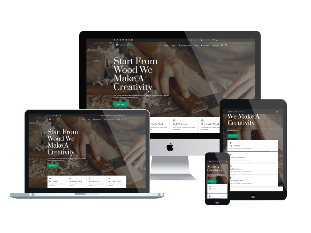 Et Carpenter Responsive Mockup